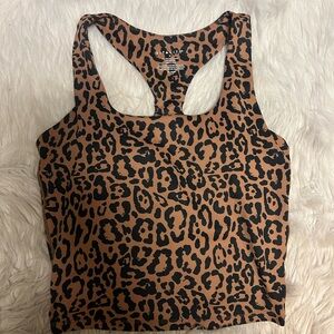 Vitality Pulse King Cheetah Racerback Tank Top